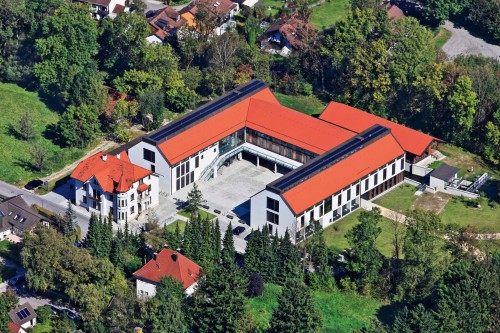 Luftaufnahme vom Kulturzentrum Seidlmühle