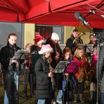 Bläsergruppen auf dem Christkindlmarkt 5. Dezember 2025 Fotos: U. Baumgart